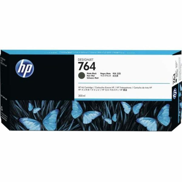 Cartucho de tinta DesignJet HP 764 de 300 ml negro mate 