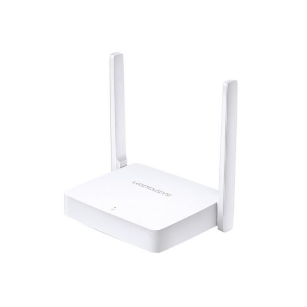 Router  Mercusys Inalambrico 300Mbps , 2 Antenas externas.