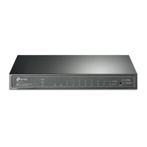 Switch Administrable Gigabit PoE  de 8 puertos, 8 puertos Gigabit RJ45, 2...
