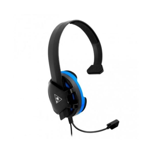 Audífonos Gaming alámbrico con micrófono Turtle Beach Recon color negro, para PlayStation PS4, Jack 3.5mm