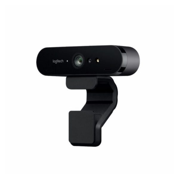 CAMARA WEB BRIO Logitech Corporativo 4K PRO USB Zoom Full HD 5X Digital Compatible Win-Mac MicrofonoX2 Autoenfoque Tecnología RightLight HDR Garantía 2Años-NEGRO