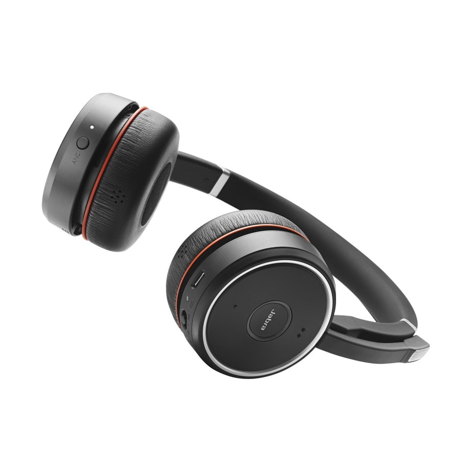Jabra Evolve 75 UC Stereo – Auricular – en oreja – Bluetooth – inalámbrico – cancelación de sonido activo – USB - Imagen 4