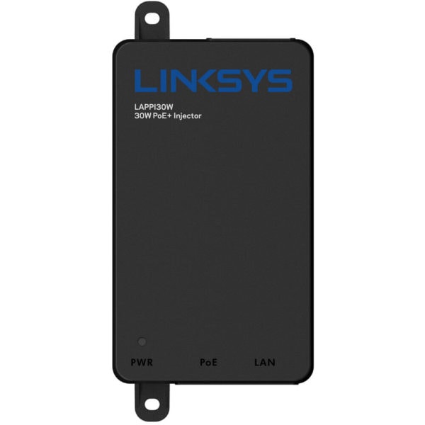 PoE Inyector Linksys LAPPI30W,Puertos  puerto Gigabit Ethernet (10/100/1000), 1 puerto Gigabit Ethernet (10/100/1000) con PoE de 30 vatios,Tipo de carcasa Plástico, 100~240 V CA, 47~63 Hz, (0,8 A máx.), 2 años de garantía del producto.