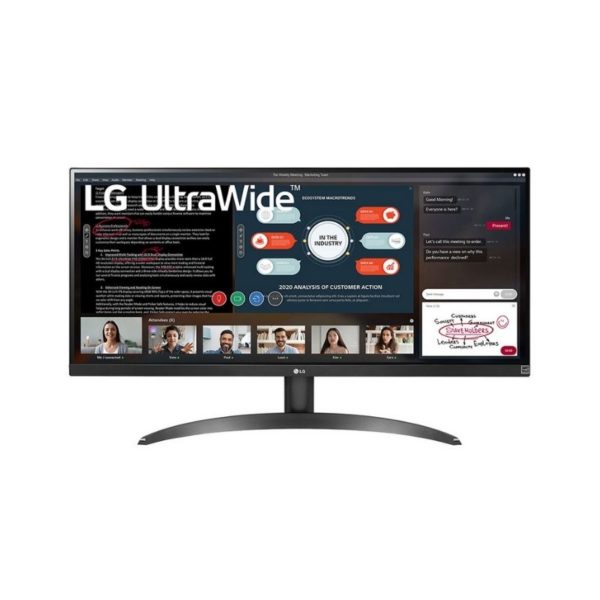 Monitor UltraWide  IPS HDR FHD  29  Resolucion 2560x1080  Tasa de Refresco 75 Hz Tiempo de respuesta 5ms Puertos HDMI