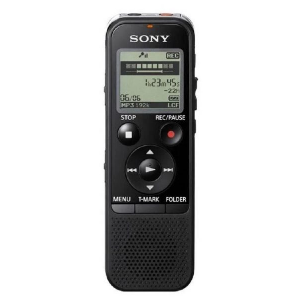 Grabador Sony de voz digital con USB integrado, 4GB de memoria,  batería AAAx2