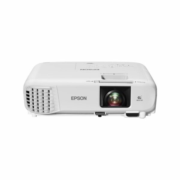 Video Proyector Epson PowerLite W49/ Tecnología: 3LCD de 3 chips/ (3.800 lumens en Blanco y Color - Resolución  WXGA)