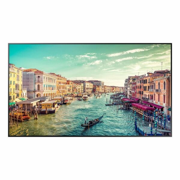 Samsung Monitor Industrial  QM65R Tamaño: 65, Resolución 3840x2160 (16:9) 4k uhd, Brillo 500nit, Certificación IP 5x, Contraste: 5000:1, Características: uso 24 horas/día, Garantía:  3 años