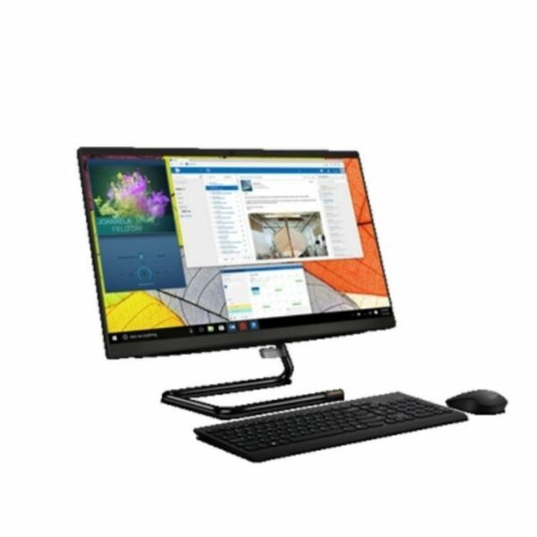 Todo En Uno  Lenovo 3 24ARE05 AMD Ryzen 5 4500U 23,8 Pulgadas Disco Duro 1TB Memoria 8 GB Linux Negro
