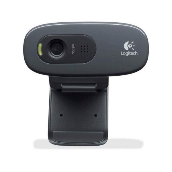 CAMARA WEB C270 Logitech HD 3MP 1280x720 USB Compatible Win-Mac Micrófono...
