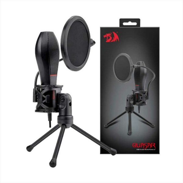 Micrófono Redragon Quazar GM200 omnidireccional