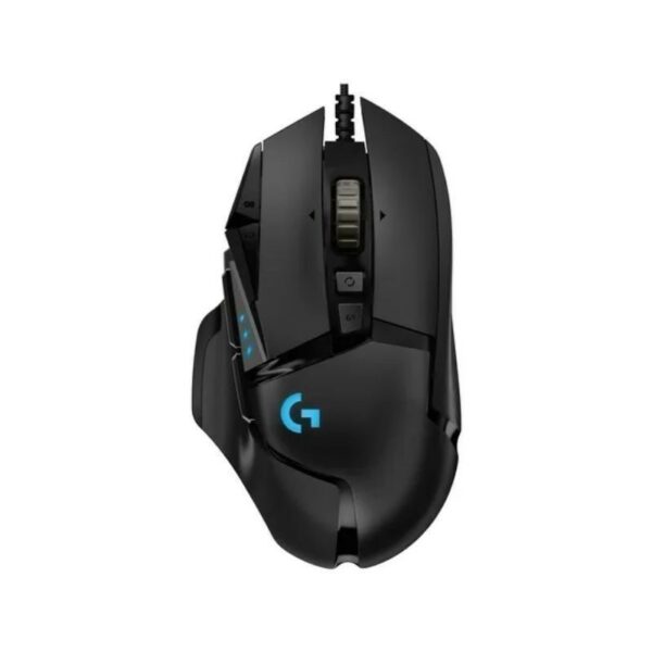 MOUSE G502 LIGHTSPEED Logitech Gaming Inalámbrico USB 16000DPI Compatible Win-Mac HERO16K PowerPlay  11Botones Programables RGB Lightsybc G HUB Garantía 2Años-NEGRO