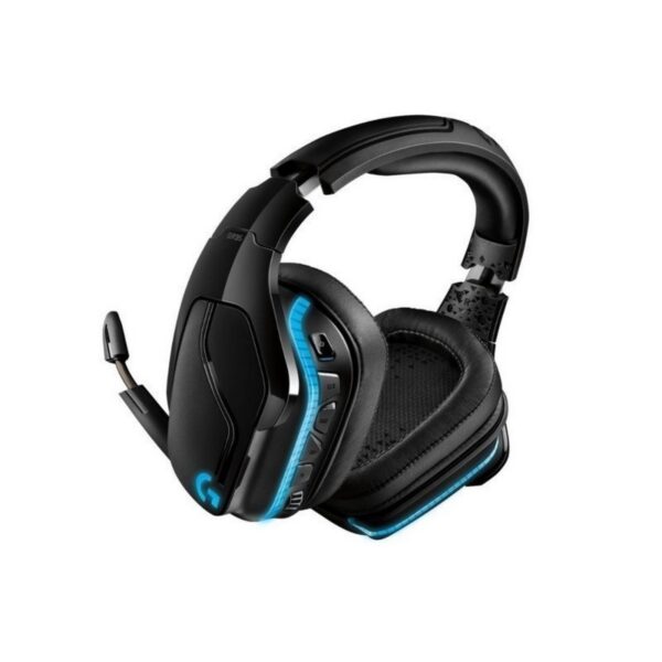 DIADEMA G935 Logitech Gaming Inalámbrica Receptor USB Multiplataforma Sonido 7.1 BEYOND 2.0 RGB Lighting Cancela Ruido Alcance 15M Garantía 2Años-NEGRO