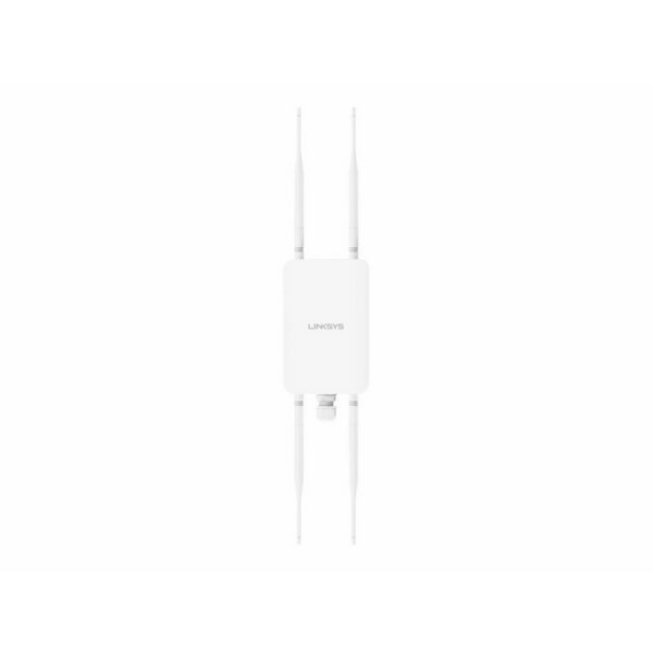 Access Point Linksys LAPAC1300CE, Doble banda MU-MIMO 802.11AC Wave 2 (2,4 GHz + 5 GHz).1 puerto Gigabit Ethernet de enlace de subida., 802.3af PoE y del 802.3at PoE+., Cuatro (4) antenas extraíbles (tipo SMA, Certificación IP67 para uso en exteriores, G
