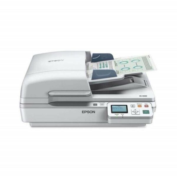 Escaner Epson WorkForce DS-6500  cama plana/ /Tamaños de Documento: (A4)/ Ciclo Diario:  3000 hojas /Capacidad del
