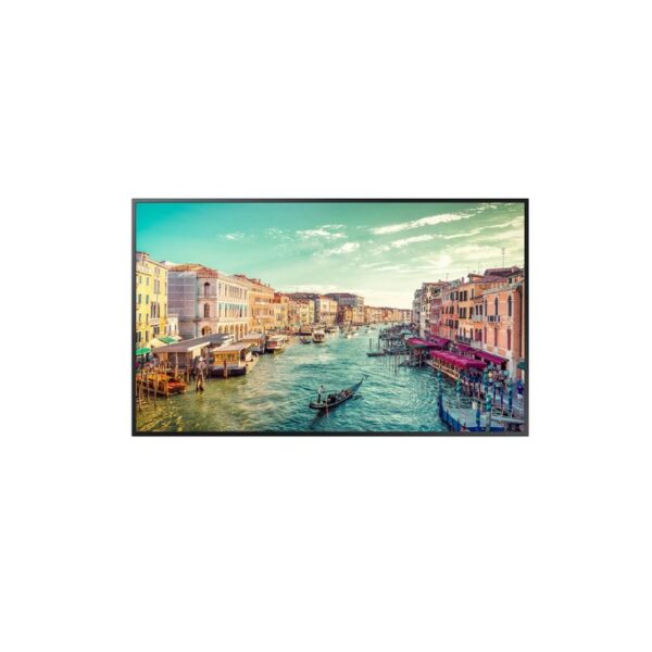 Samsung Monitor Industria QM50R Tamaño: 50, Resolución 3840X2160 (16:9) 4K UHD, Brillo 500nit,Certificación contra polvo IP5X,Contraste: 4000:1,Diseño Simétrico, bordes delgados y  parte trasera plana para instalación fácil y limpia,Características: uso