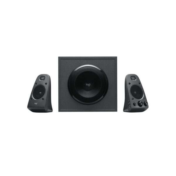PARLANTE Z625 2.1 Logitech Potencia 200W Subwoofer 130W Plug 3.5mm/RCA Compatible PC-Cell-Tablet Certificación THX Garantía 2Años-NEGRO