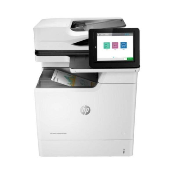NUEVA HP LaserJet Enterprise M681dh  Multifuncional Color 50  ppm Carta - Fax - Red - USB - 1100 Hoj