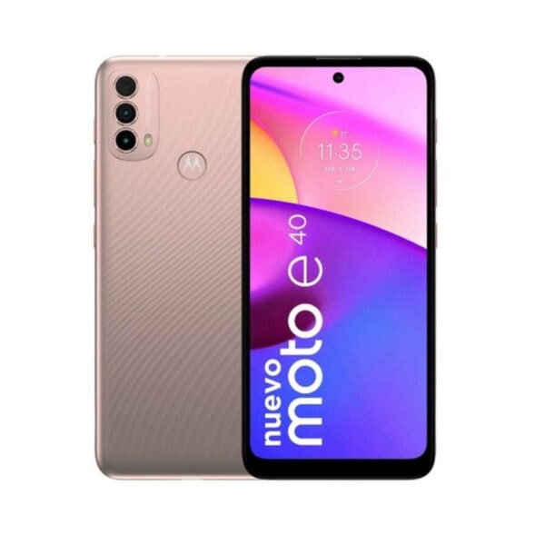 Celular Moto E40 64GB Rosado