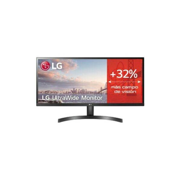 Monitor Ultrawide FHD  IPS de 29 Resolucion 2560x1080  Tasa de Refresco 75 Hz Tiempo de respuesta 5ms Puertos HDMI