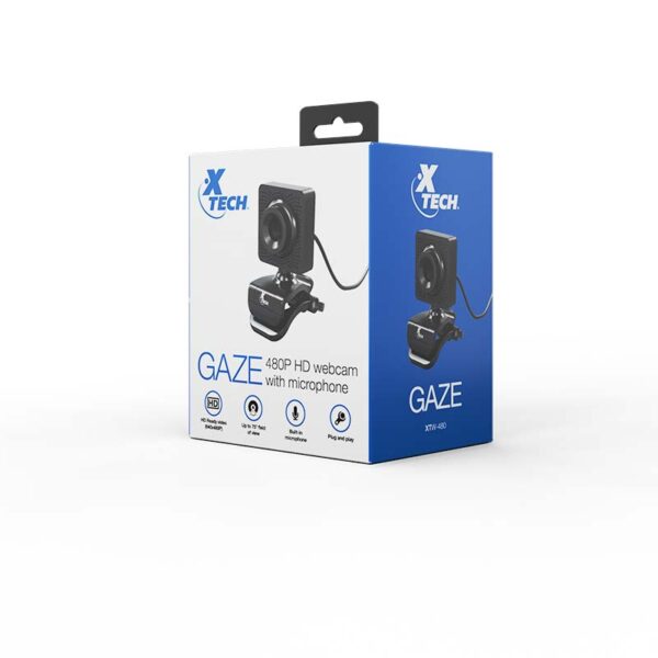 Xtech - XTW-480 - Web camera - USB - 640x480P - Micrófono Integrado - Imagen 3