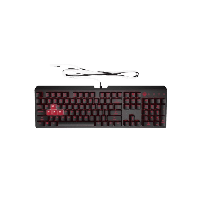 Teclado Encoder OMEN by HP Negro - Rojo