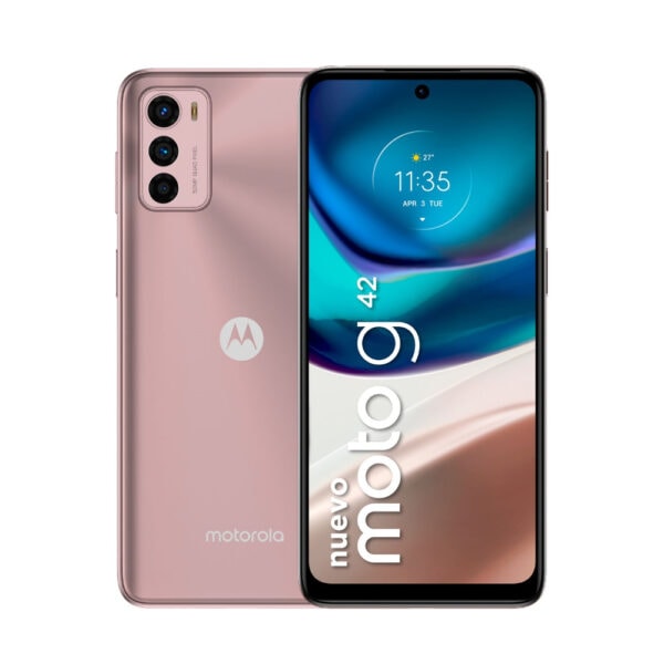 Celular Motorola G42 ROM 128GB RAM 4GB Rosado