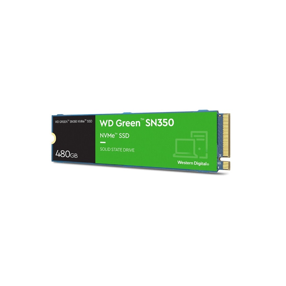 Unidad de estado sólido SSD Western Digital Green SN350 480GB M.2 PCIe NVMe