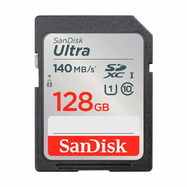 Tarjeta SD SanDisk Secure Digital Ultra SDHC/SDXC 128GB UHS-I  140Mb/s C10 U1