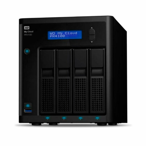 NAS Western Digital My Cloud Pro Series PR4100 4 bahías 0TB (discos no incluidos)